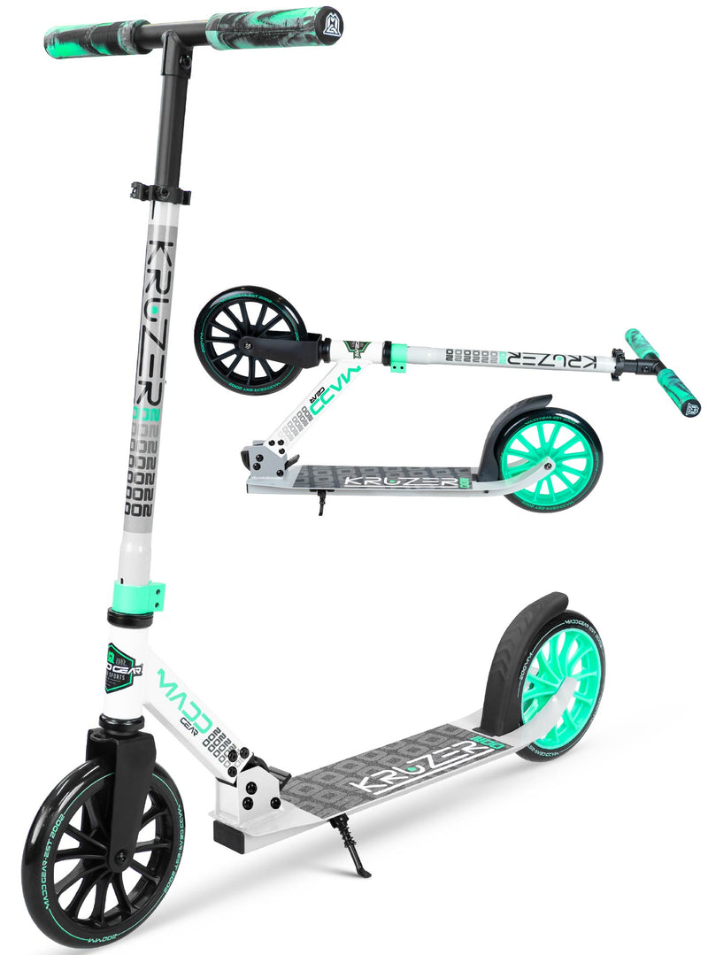 MADD GEAR KRUZER 200 SCOOTER GREY TEAL