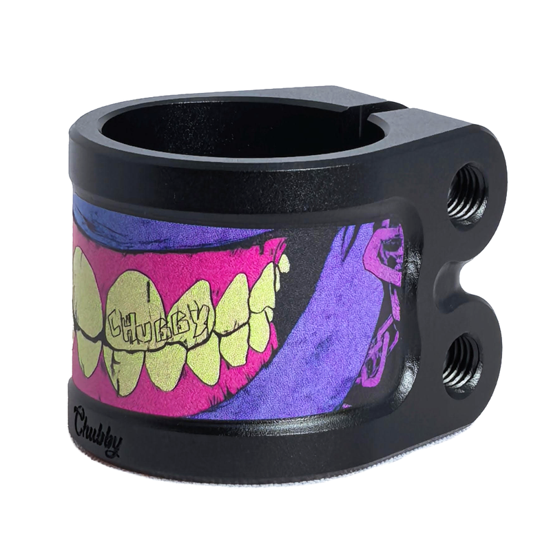 CHUBBY BLACK PURPLE GNASHER CLAMP