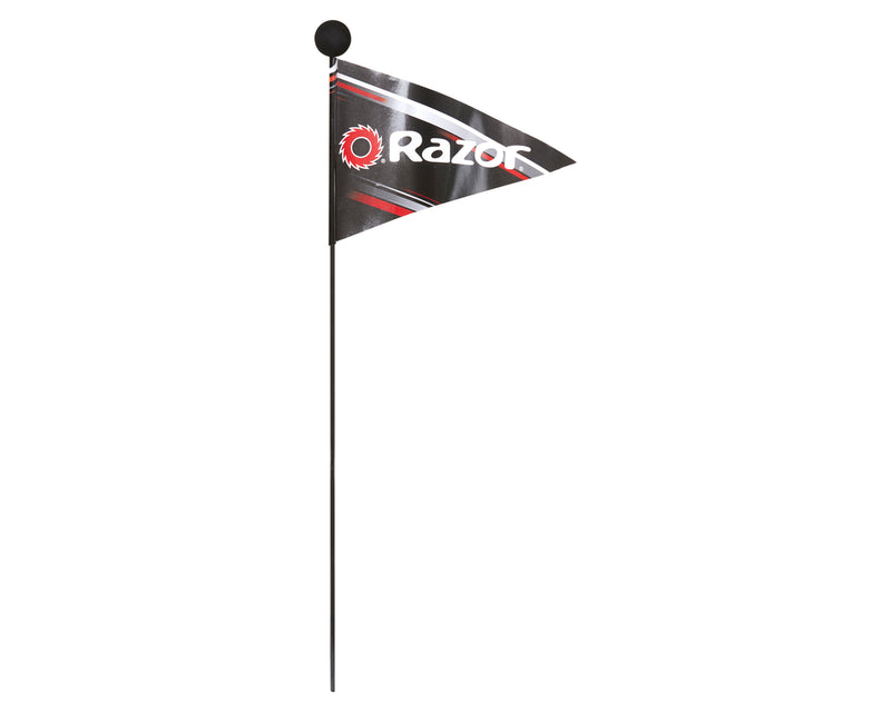 RAZOR CRAZY CART SHIFT -BLUE FLAG + POLE