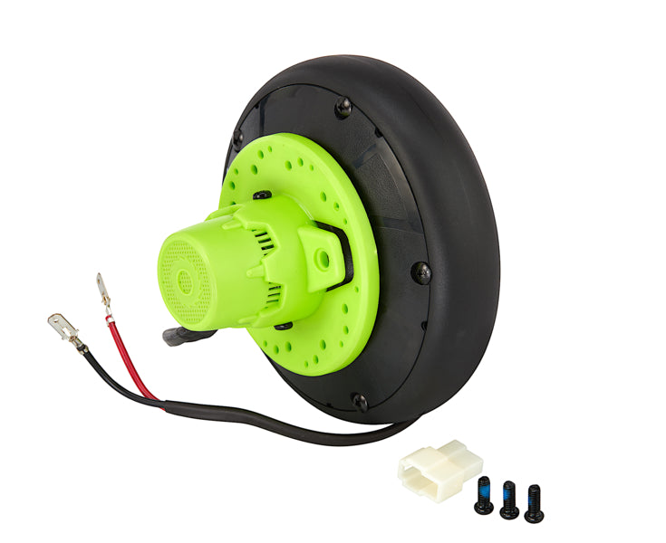 RAZOR E90 REAR WHEEL W/MOTOR COMPLETE - GREEN