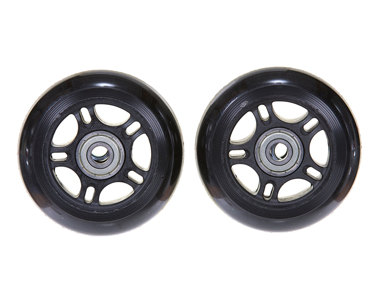 RAZOR POWER RIDER 76MM REAR WHEELS - BLACK (SET OF 2)