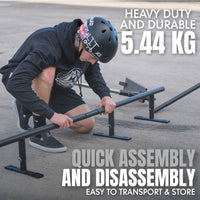 MADD GEAR FIFTY5 GRIND RAIL BLUE