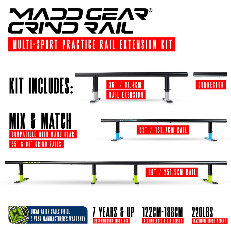 MADD GEAR GRIND RAIL EXTENSION