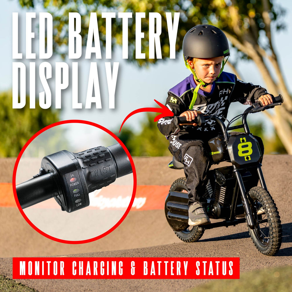 MADD GEAR MY 1ST MINI ELECTRIC DIRT BIKE