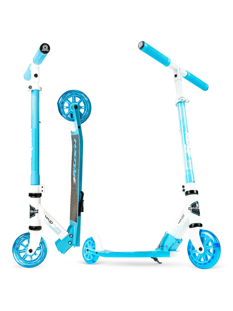 MADD GEAR METRO RUSH 125 SCOOTER WHITE / BLUE