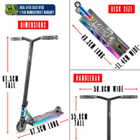 MADD GEAR KICK EXTREME SCOOTER NEOCHROME
