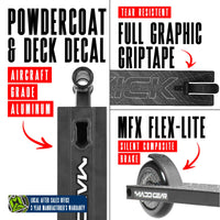 MADD GEAR KICK PRO-X SCOOTER BLACK