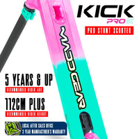 MADD GEAR KICK PRO-X SCOOTER PINK / TEAL