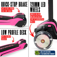 MADD GEAR ZINGER 3 WHEELED SCOOTER PINK