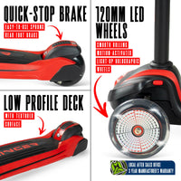 MADD GEAR ZINGER 3 WHEELED SCOOTER RED