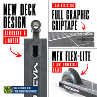 MADD GEAR MG1 RAVEN SCOOTER BLACK / BLACK