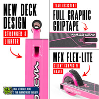 MADD GEAR MG1 RAVEN SCOOTER PINK / BLACK