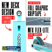 MADD GEAR MG1 RAVEN SCOOTER TEAL / BLACK