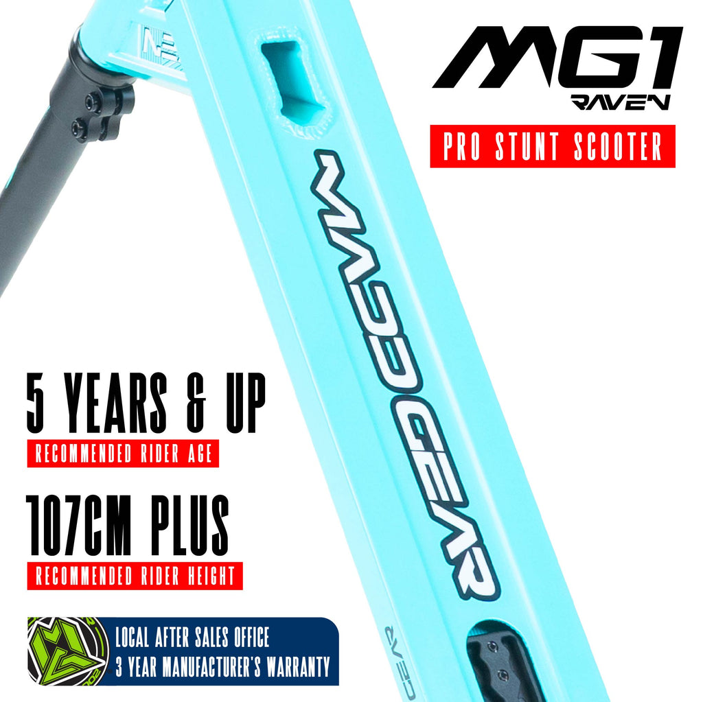 MADD GEAR MG1 RAVEN SCOOTER TEAL / BLACK