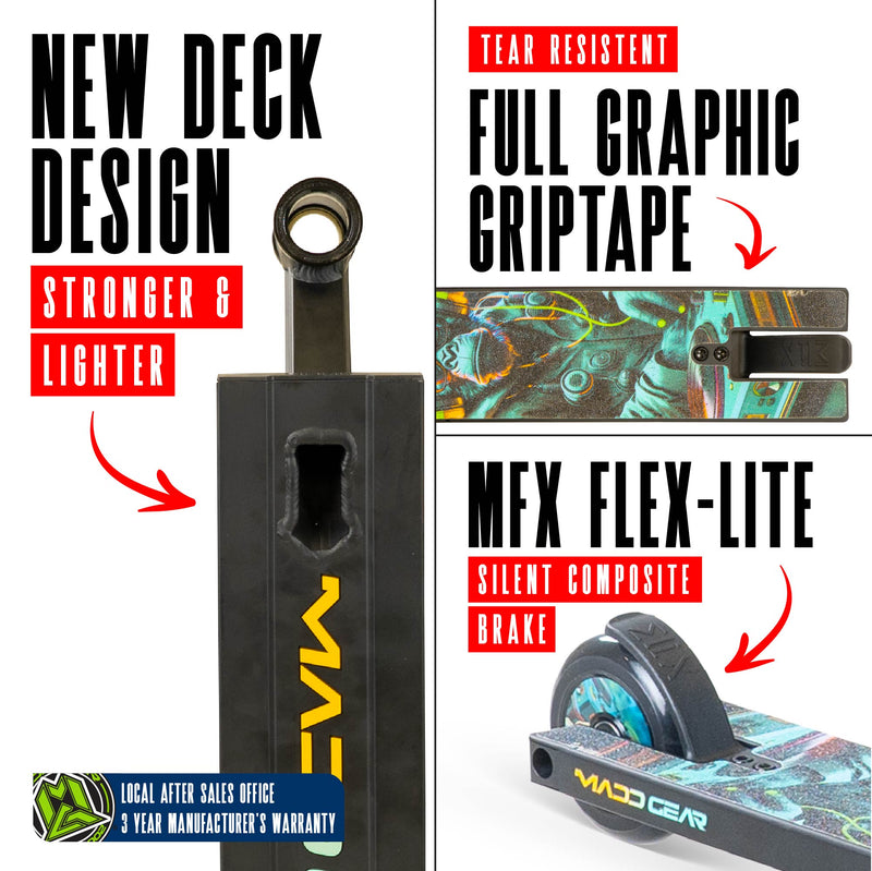 MADD GEAR MG2 OBSIDIAN SCOOTER GORILLA TUNES