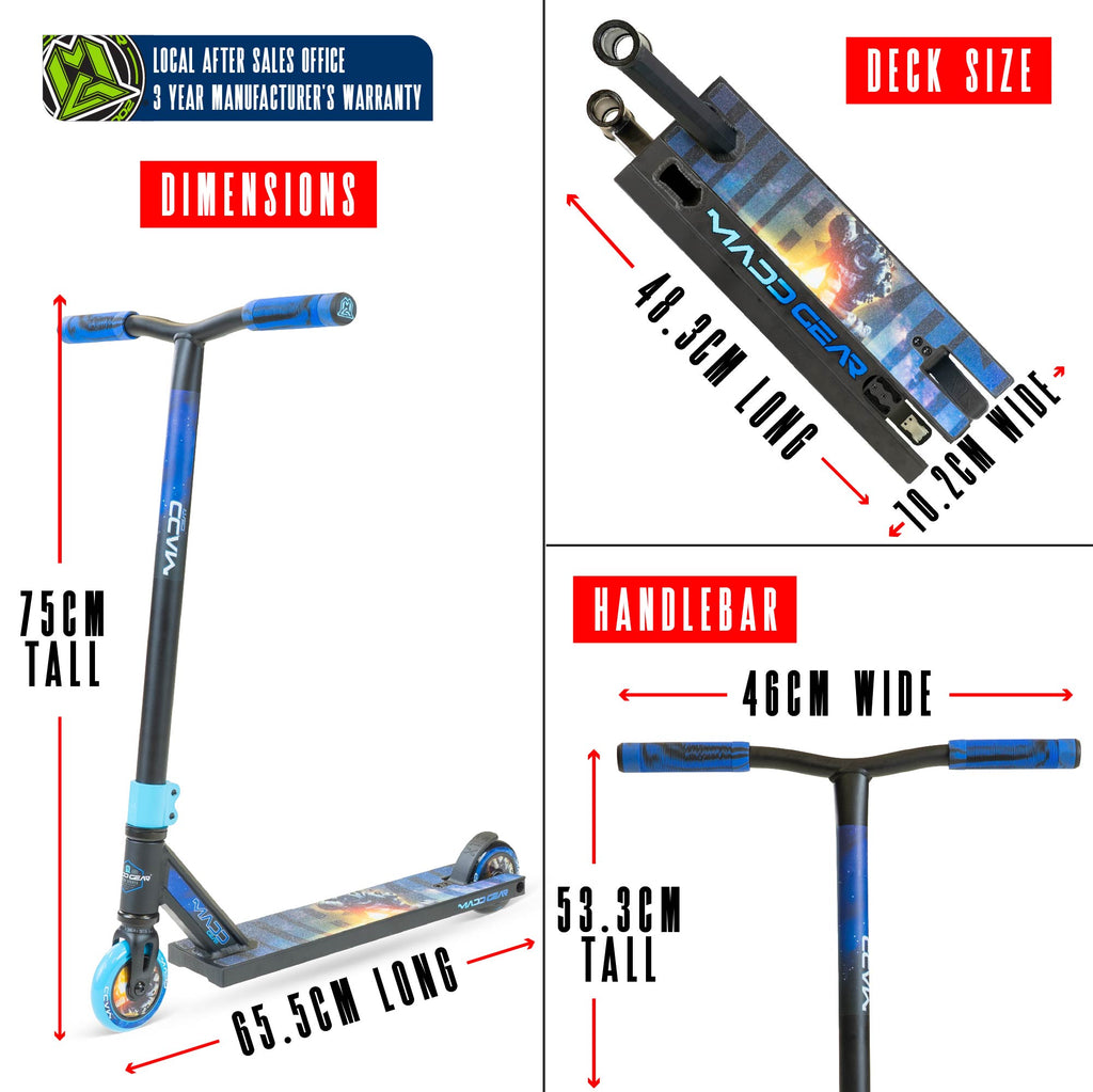 MADD GEAR MG2 OBSIDIAN SCOOTER HORIZON