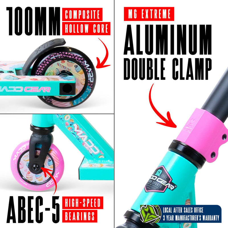 MADD GEAR MG2 OBSIDIAN SCOOTER SUGAR RUSH