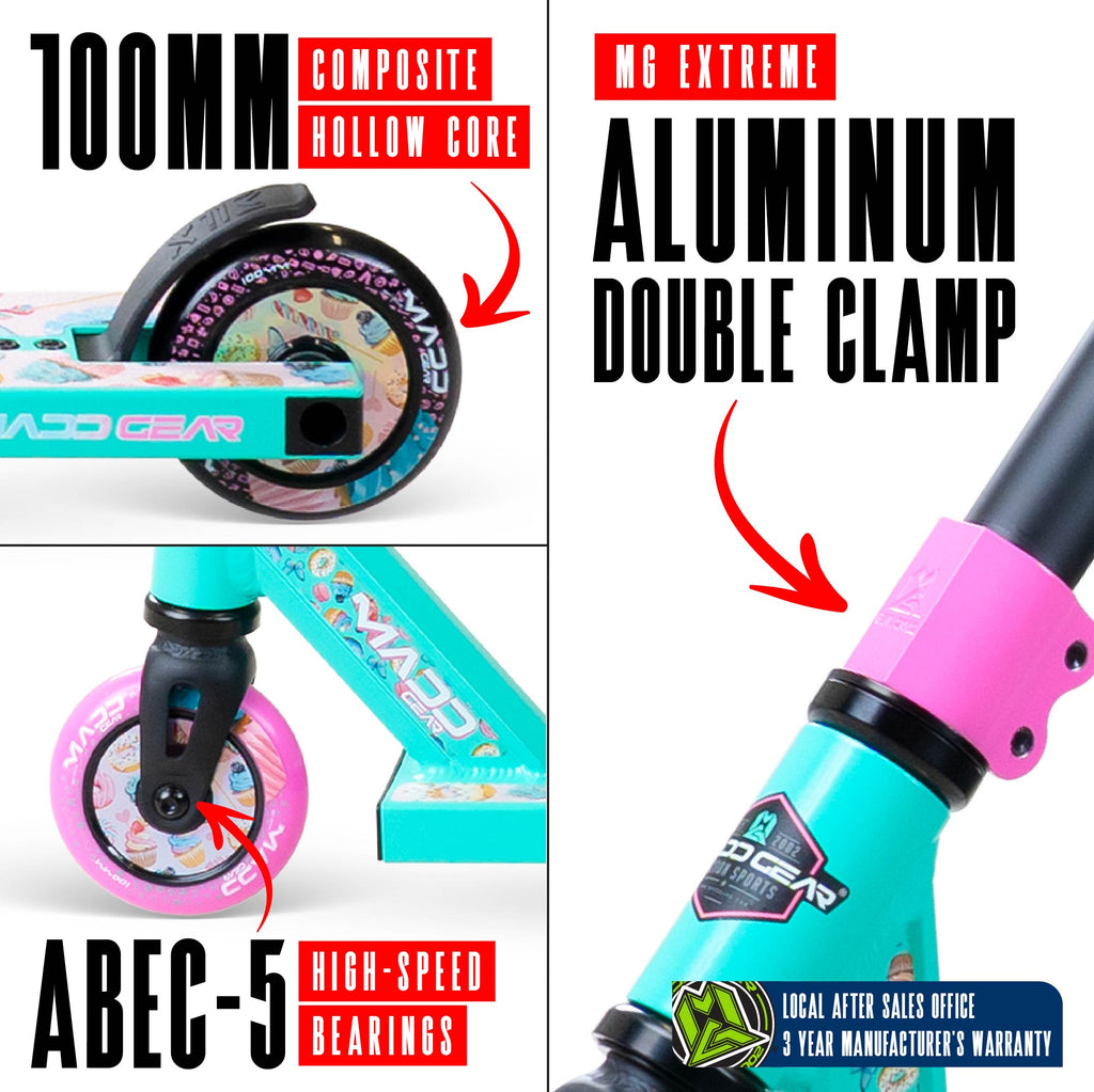MADD GEAR MG2 OBSIDIAN SCOOTER SUGAR RUSH