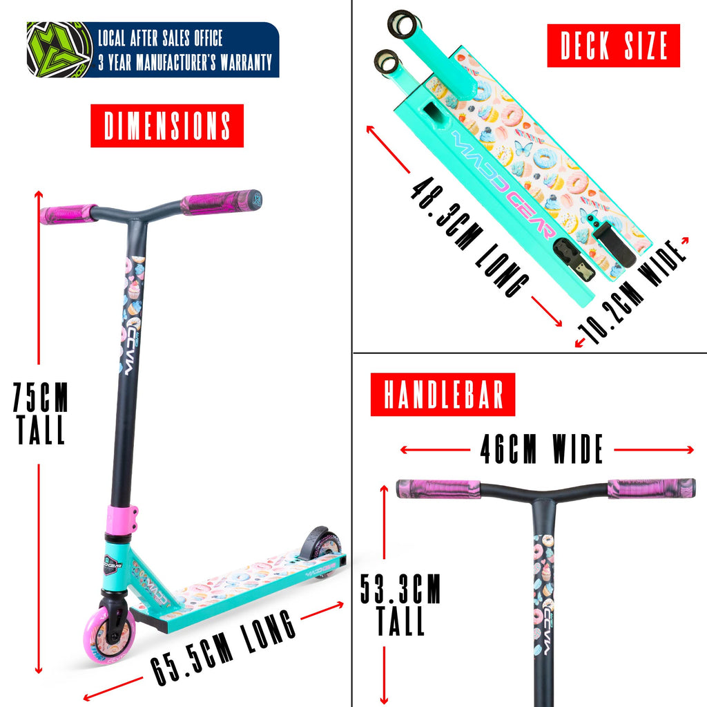 MADD GEAR MG2 OBSIDIAN SCOOTER SUGAR RUSH