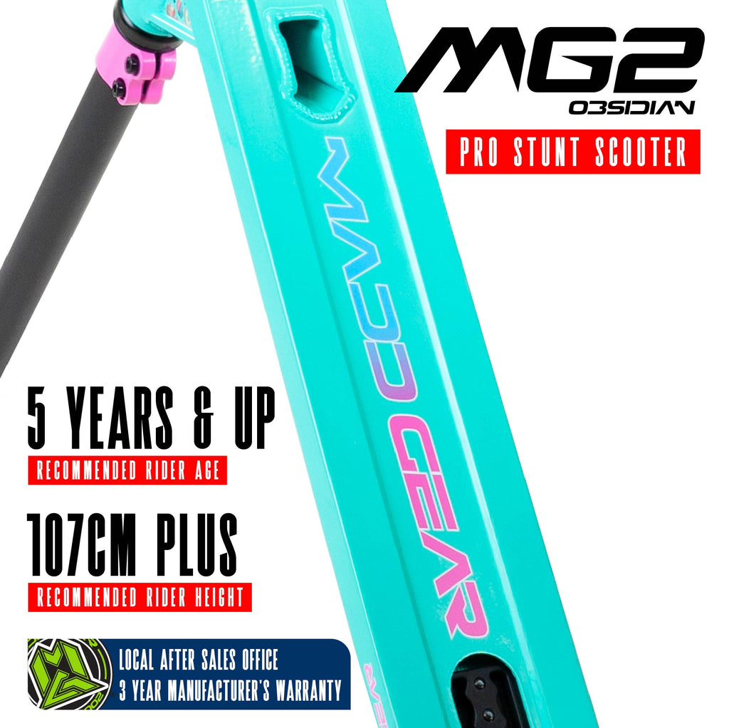 MADD GEAR MG2 OBSIDIAN SCOOTER SUGAR RUSH