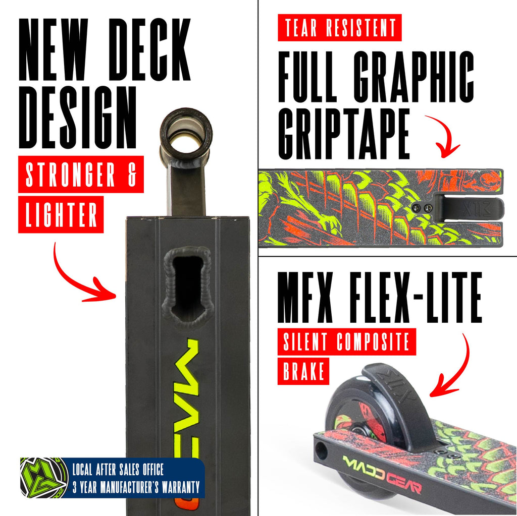MADD GEAR MG2 OBSIDIAN SCOOTER VENOM
