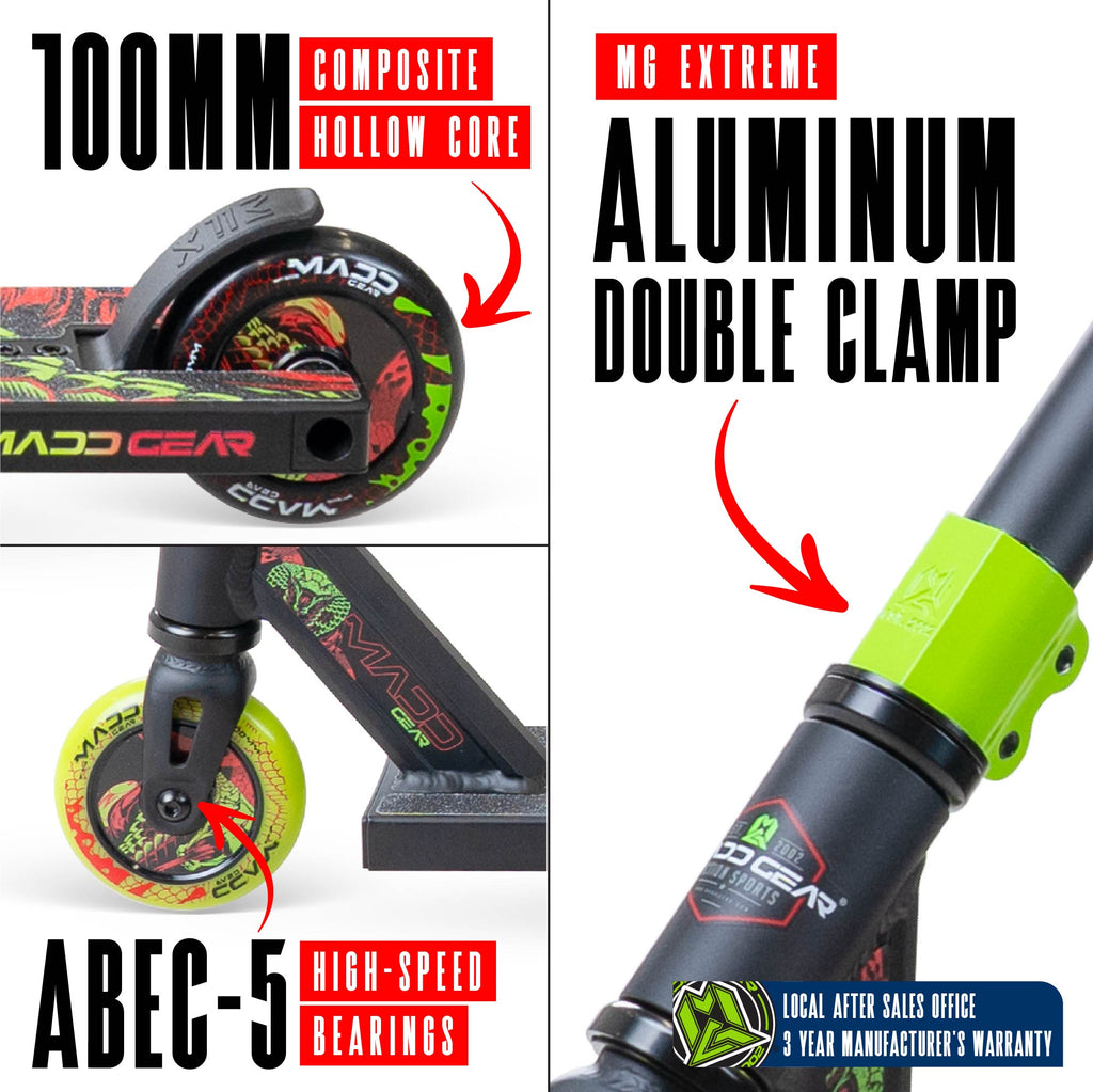 MADD GEAR MG2 OBSIDIAN SCOOTER VENOM