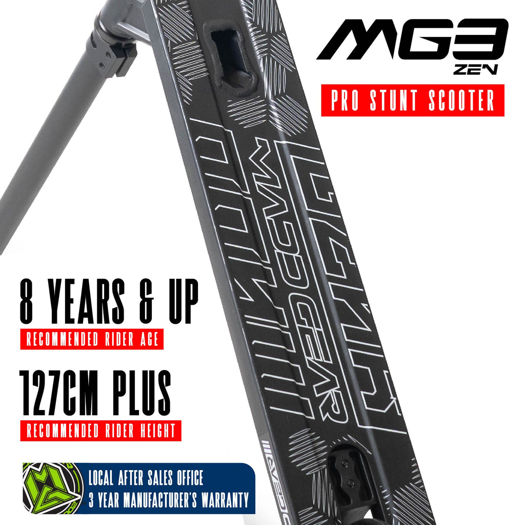 MADD GEAR MG3 ZEN SCOOTER BLACK / BLACK