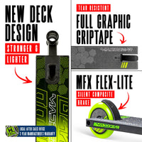 MADD GEAR MG3 ZEN SCOOTER BLACK / GREEN