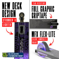 MADD GEAR MG3 ZEN SCOOTER BLACK / LAVENDER