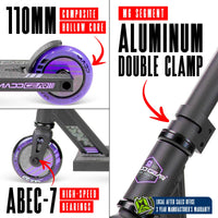 MADD GEAR MG3 ZEN SCOOTER BLACK / LAVENDER