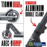 MADD GEAR MG4 TITAN SCOOTER BLACK / BLACK