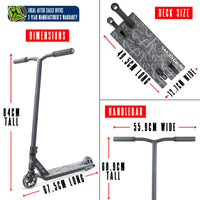 MADD GEAR MG4 TITAN SCOOTER BLACK / BLACK