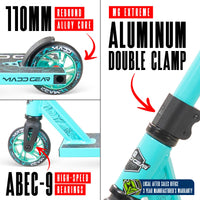 MADD GEAR MG4 TITAN SCOOTER TEAL / TEAL