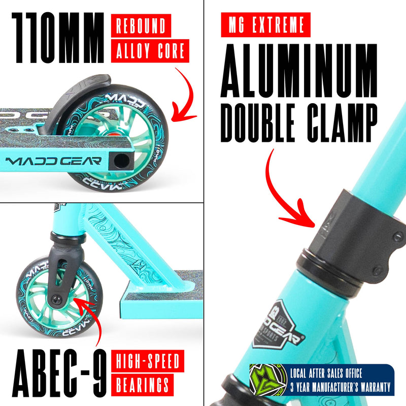 MADD GEAR MG4 TITAN SCOOTER TEAL / TEAL