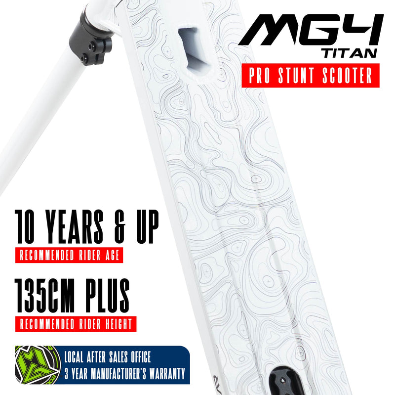 MADD GEAR MG4 TITAN SCOOTER WHITE / WHITE