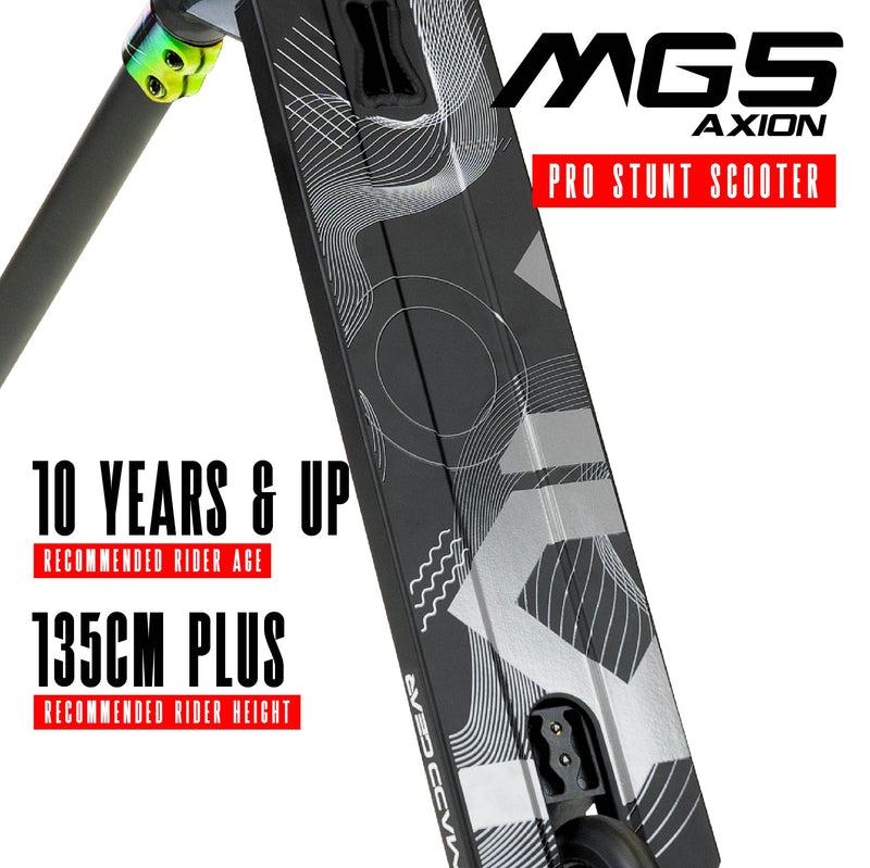 MADD GEAR MG5 AXION SCOOTER BLACK / NEOCHROME