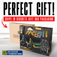 MADD GEAR MG6 KINETIC SCOOTER NEOCHROME