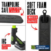 MADD GEAR BOUNCE TRAMPOLINE SCOOTER BLACK / GREEN