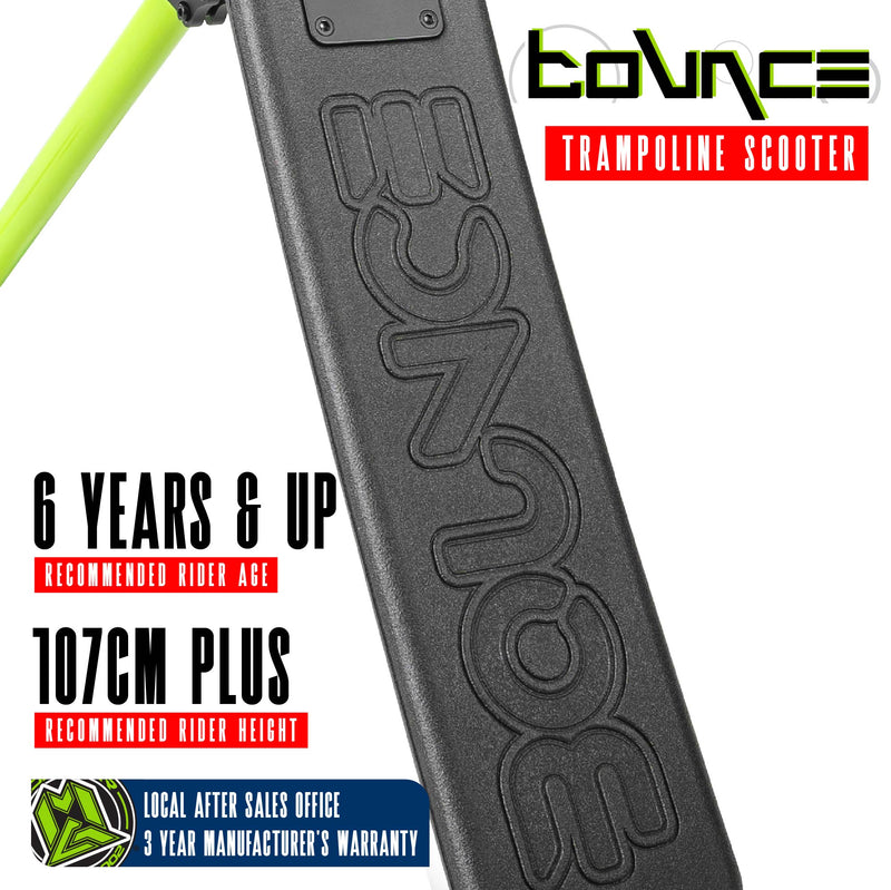MADD GEAR BOUNCE TRAMPOLINE SCOOTER BLACK / GREEN