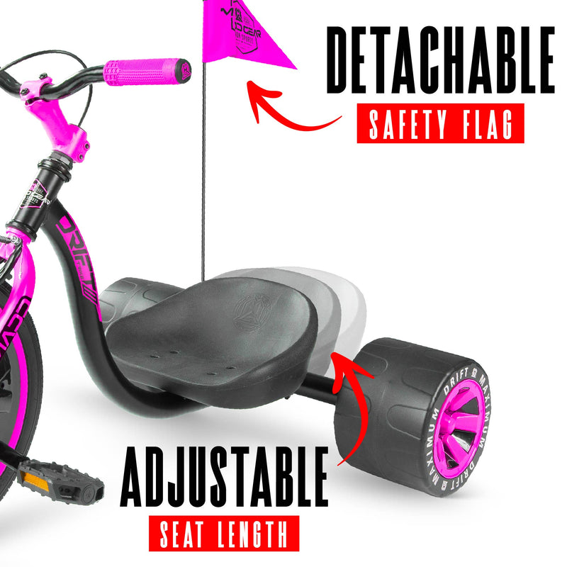 MADD GEAR MINI DRIFT TRIKE PINK / BLACK