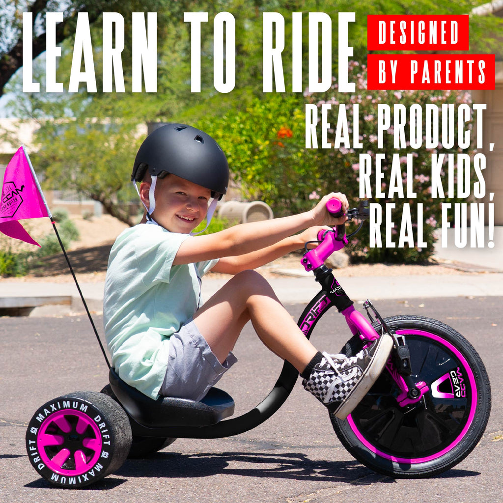 MADD GEAR MINI DRIFT TRIKE PINK / BLACK