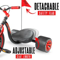 MADD GEAR MINI DRIFT TRIKE RED / BLACK