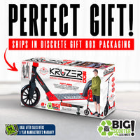 MADD GEAR KRUZER 200 SCOOTER RED BLACK