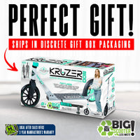 MADD GEAR KRUZER 200 SCOOTER GREY TEAL