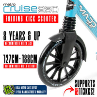 MADD GEAR METRO CRUISE 250 BLACK / BLUE