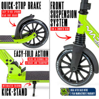 MADD GEAR METRO CRUISE 250 BLACK / GREEN