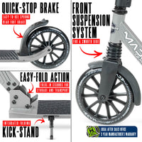 MADD GEAR METRO CRUISE 250 BLACK / GREY