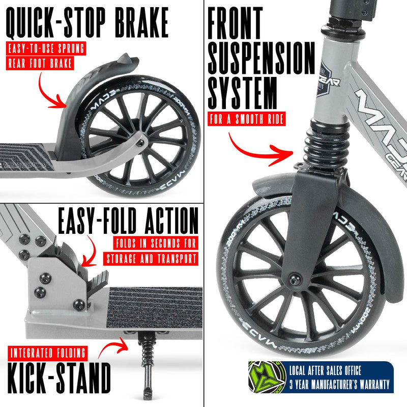 MADD GEAR METRO CRUISE 250 BLACK / GREY