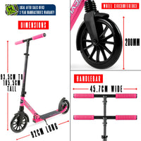 MADD GEAR METRO CRUISE 250 BLACK / PINK
