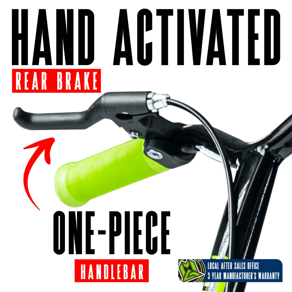 MADD GEAR METRO GLIDE 300 SCOOTER BLACK / GREEN